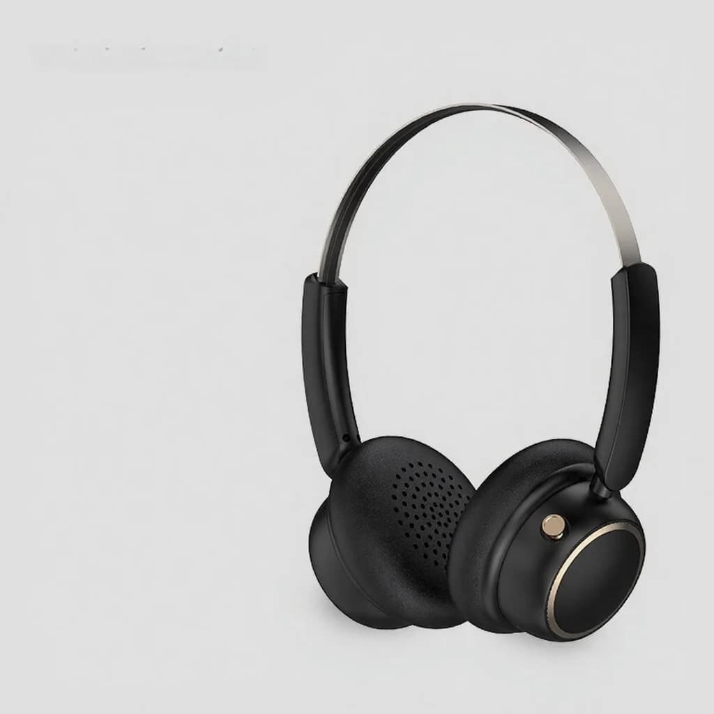 Retro stiliaus belaidžiai „Bluetooth“ ausinės su metaline galvos juosta