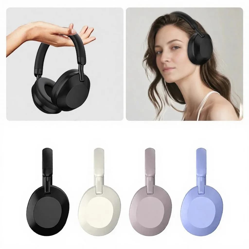 Belaidės ausinės su aktyviu triukšmo slopinimu Bluetooth 5.4