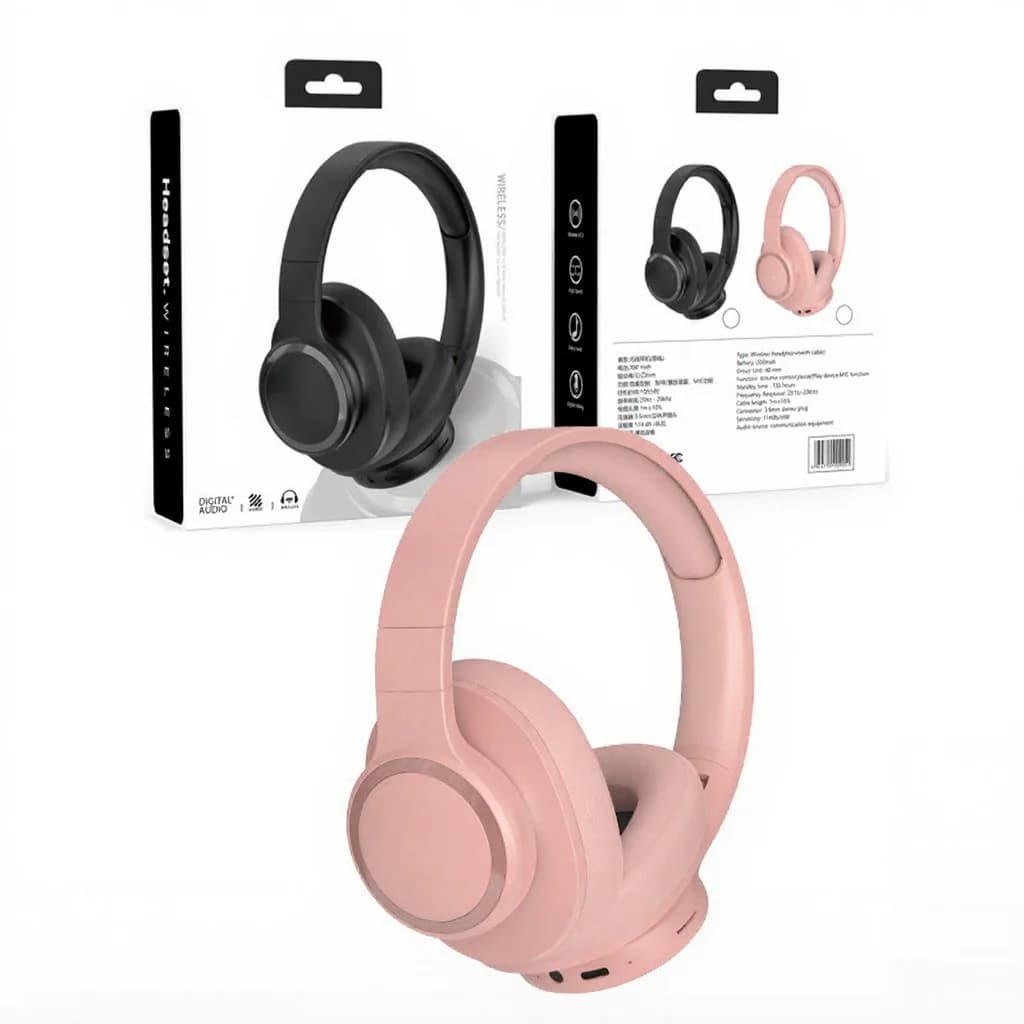 Belaidės ausinės su ilgu baterijos veikimu ir „Bluetooth“ 5.4