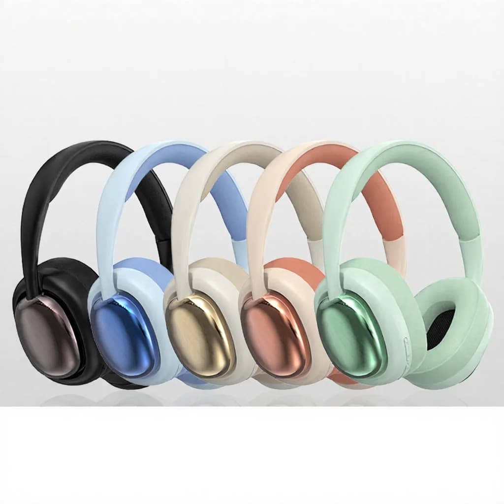 Belaidžios antausinės ausinės su „Bluetooth 5.3“ ir ilgu baterijos veikimu