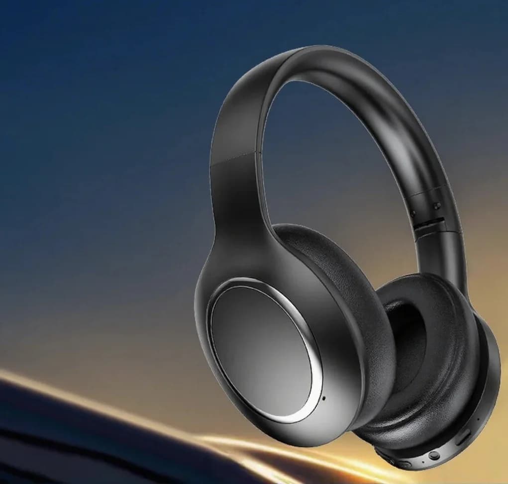 Antausinės „Bluetooth“ ausinės su ANC ir ilgu baterijos veikimu