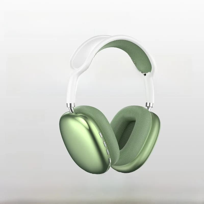 Belaidės antausinės „Bluetooth“ ausinės su FM radiju ir TF kortelės lizdu