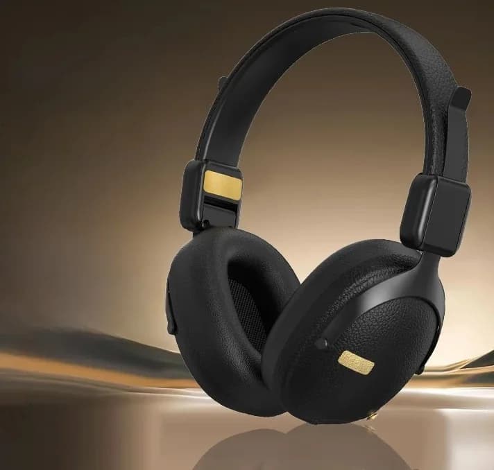 Retro belaidės ausinės su Bluetooth 5.4 ir ilgu baterijos veikimu