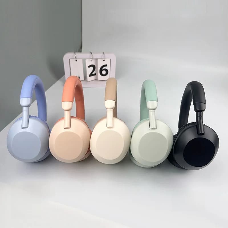 Belaidės „Bluetooth“ ausinės su giliu bosu ir mikrofonu
