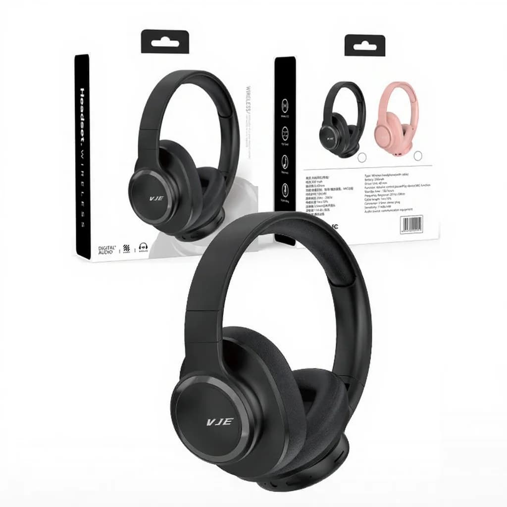 Belaidės ausinės su ilgu baterijos veikimu ir „Bluetooth“ 5.4