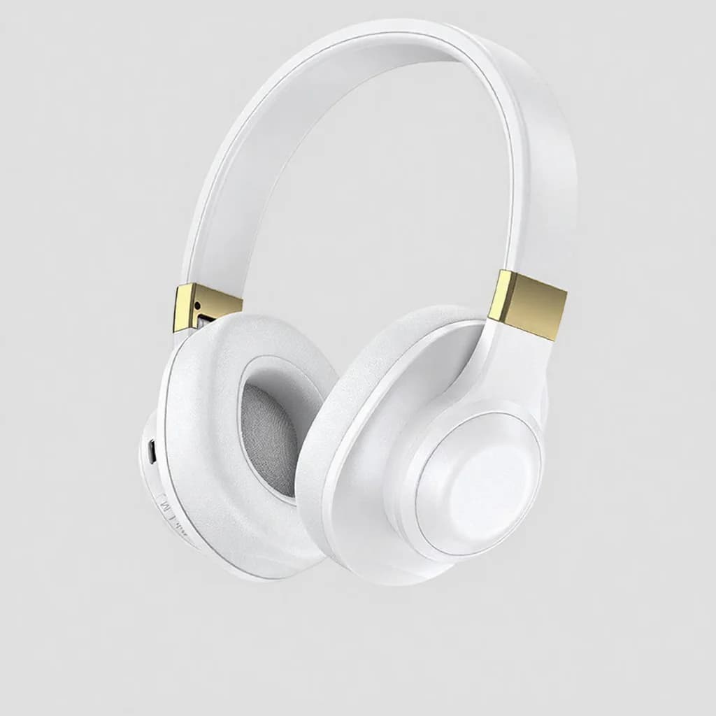 Antausinės belaidės „Bluetooth“ ausinės su giliu bosu ir ilgu baterijos veikimu
