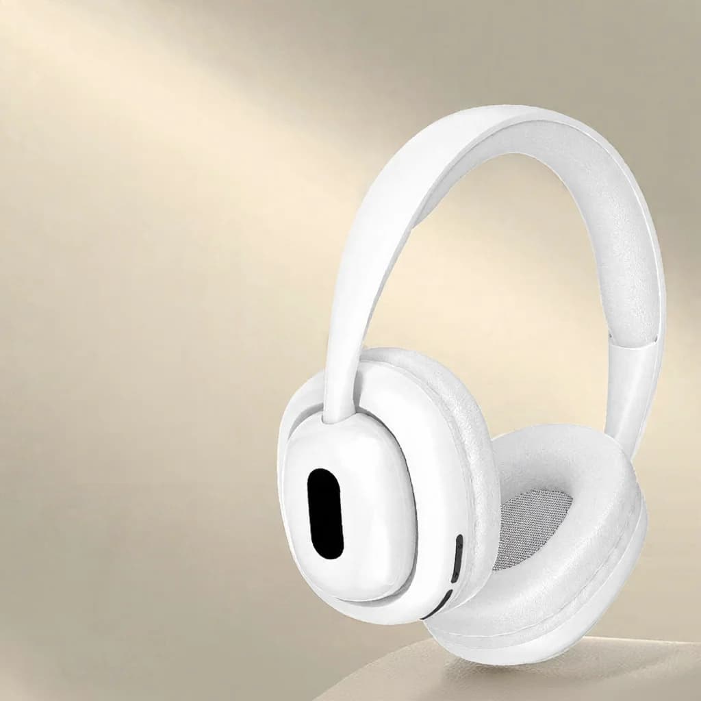 Antausinės ausinės su Bluetooth ir FM radiju