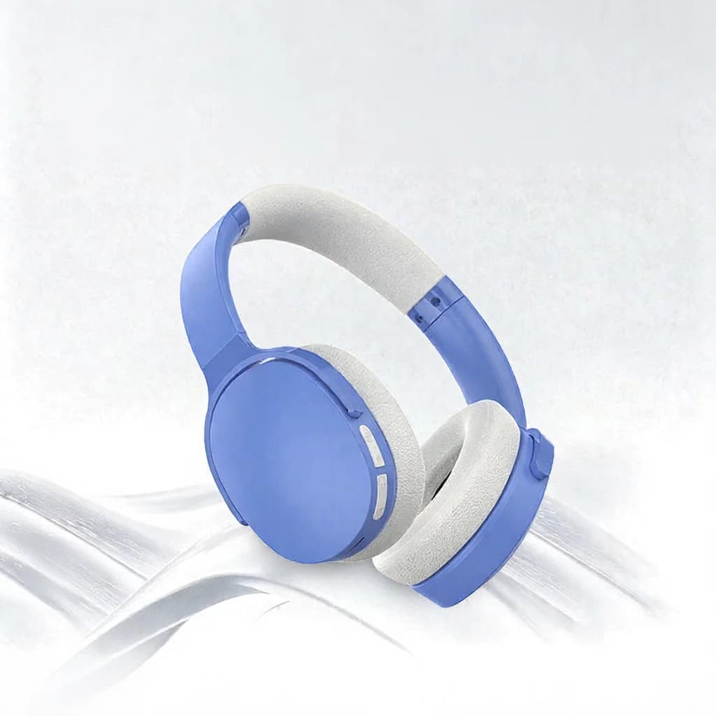 Antausinės „Bluetooth“ ausinės su FM, TF kortele, EQ režimais ir mikrofonu