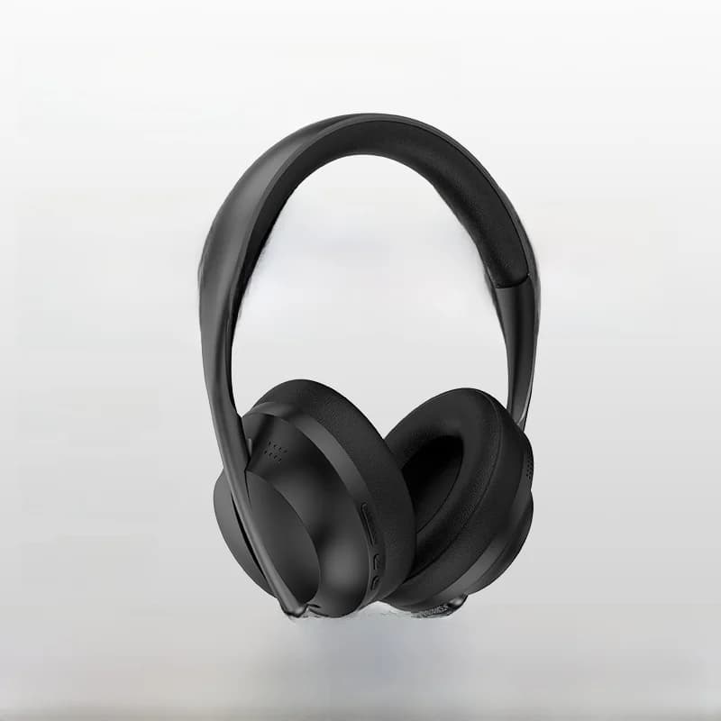 Antausinės belaidės „Bluetooth“ ausinės su FM radiju ir AUX