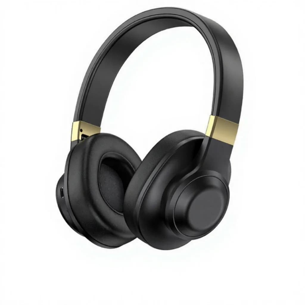Antausinės belaidės „Bluetooth“ ausinės su giliu bosu ir ilgu baterijos veikimu