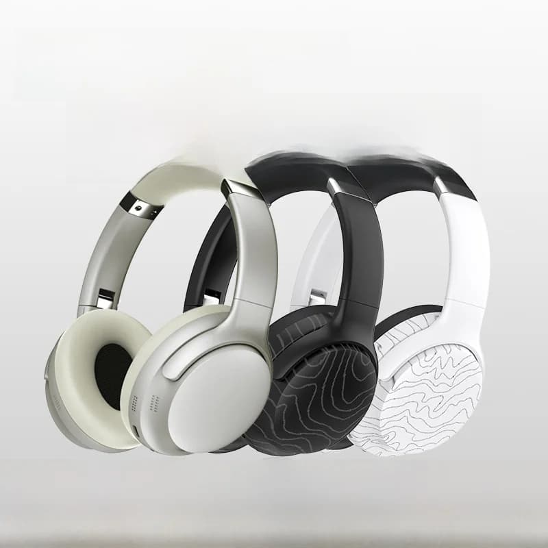 Belaidžios antausinės „Bluetooth“ ausinės su FM radiju ir triukšmo mažinimu