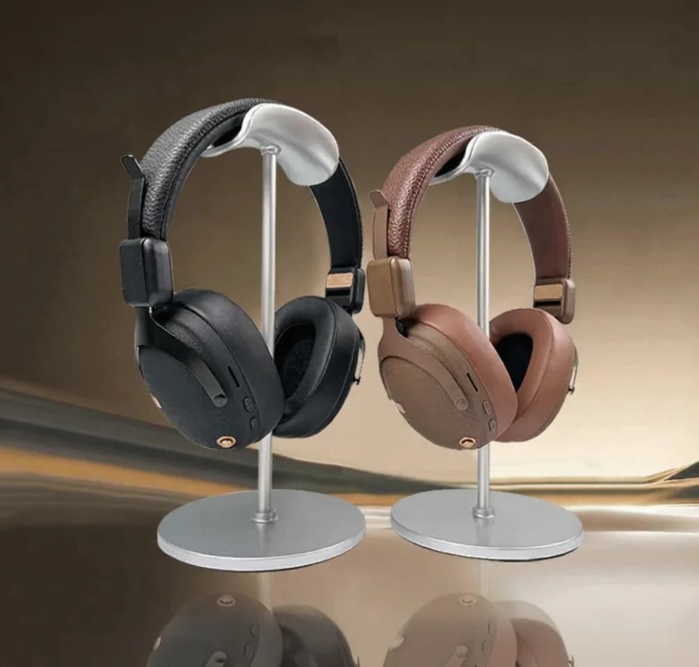 Retro belaidės ausinės su Bluetooth 5.4 ir ilgu baterijos veikimu