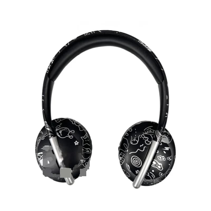 Antausinės „Bluetooth“ ausinės su TF kortelės lizdu ir belaidžiu ryšiu