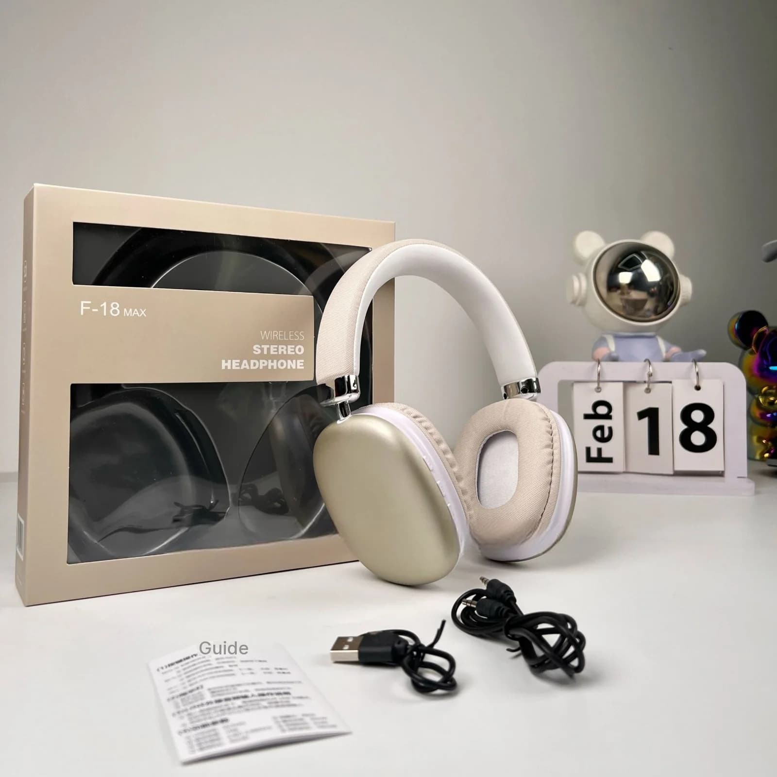 Belaidės antausinės ausinės su „Bluetooth 5.4“ ir ilgu baterijos veikimu