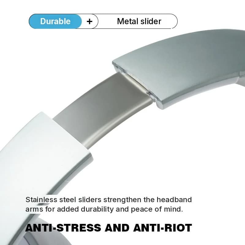 Antausinės belaidės „Bluetooth“ ausinės su ilgu baterijos veikimu