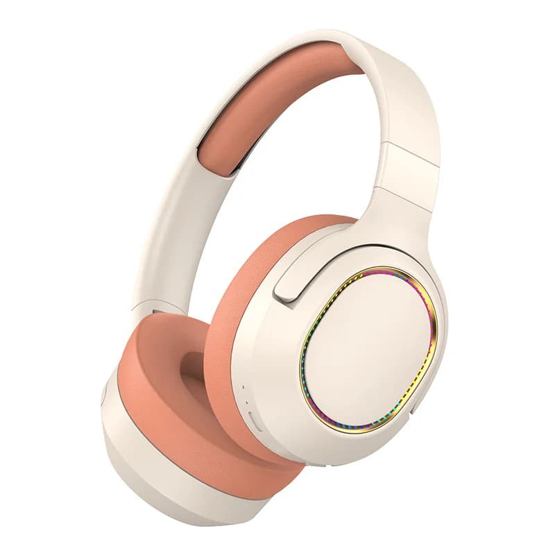RGB žaidimų ausinės belaidės „Bluetooth“ antausinės stereo ausinės